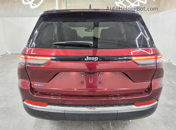 1C4RJYB63P8795044 2023 JEEP GRAND Burgundy Vista trasera