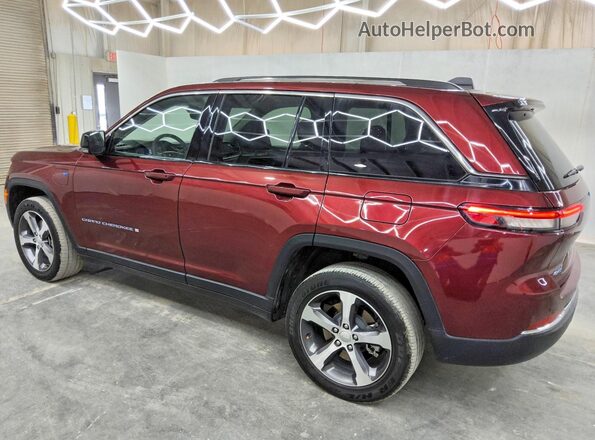 1C4RJYB63P8795044 2023 JEEP GRAND Burgundy Trasero izquierdo