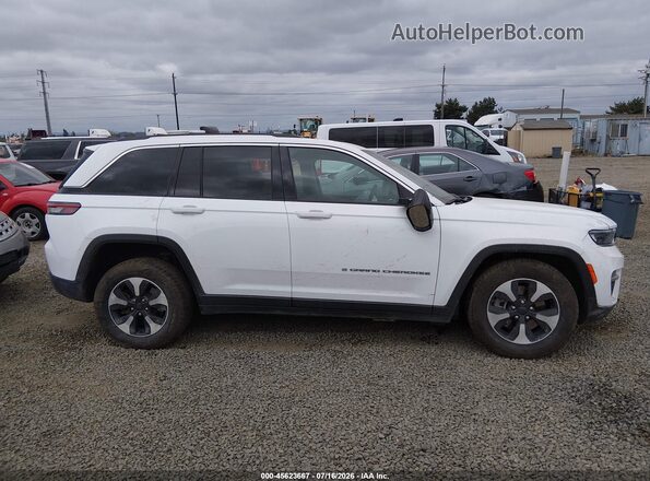 1C4RJYB63R8959346 2024 JEEP GRAND CHEROKEE 4XE White Панорамний вид салону 360°