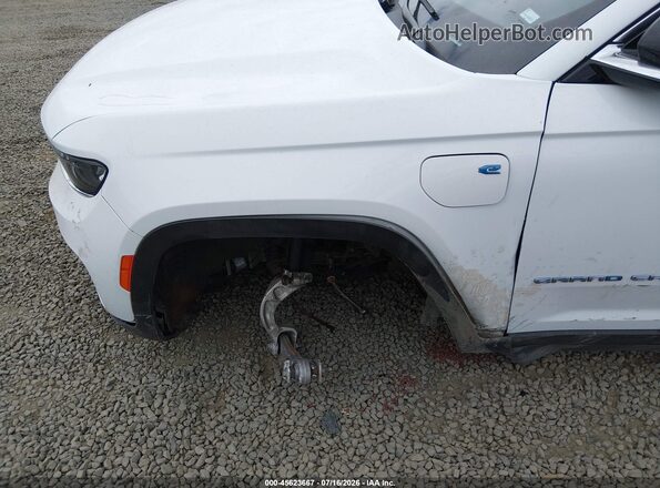 1C4RJYB63R8959346 2024 JEEP GRAND CHEROKEE 4XE White Вид спереду