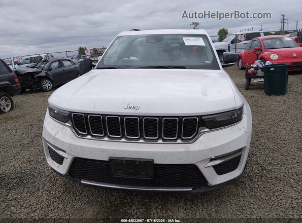 1C4RJYB63R8959346 2024 JEEP GRAND CHEROKEE 4XE White Вид задньої частини салону
