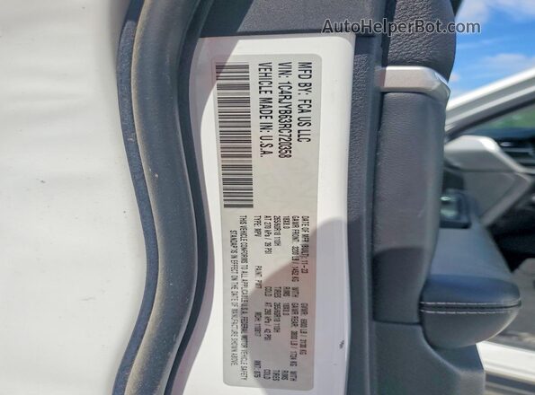 1C4RJYB63RC720358 2024 JEEP GRAND White Vista de la etiqueta del VIN