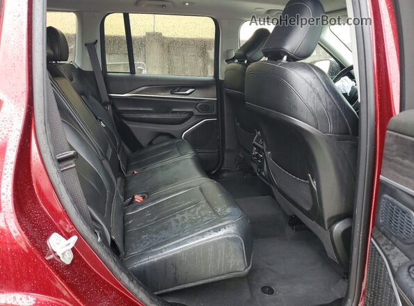 1C4RJYB65PC649094 2023 JEEP GRAND Burgundy უკანა სავარძლების ხედი