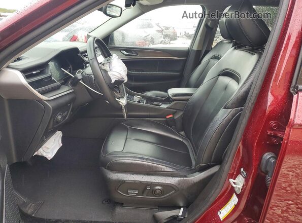 1C4RJYB65PC649094 2023 JEEP GRAND Burgundy წინა სალონის ხედი