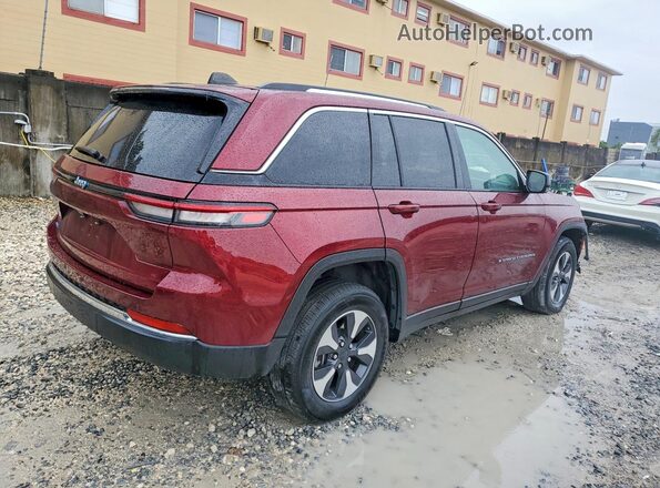 1C4RJYB65PC649094 2023 JEEP GRAND Burgundy უკანა მარჯვენა