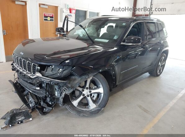 1C4RJYB65RC110333 2024 JEEP GRAND CHEROKEE 4XE Black Vista tres cuartos delantera izquierda