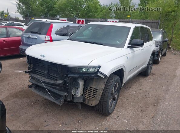 1C4RJYB66RC122457 2024 JEEP GRAND CHEROKEE 4XE White Передня ліва чверть