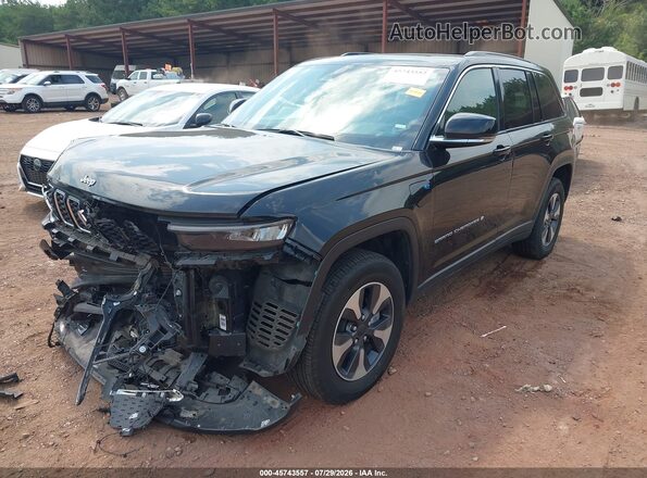 1C4RJYB66RC129876 2024 JEEP GRAND CHEROKEE 4XE Черный Передняя левая четверть