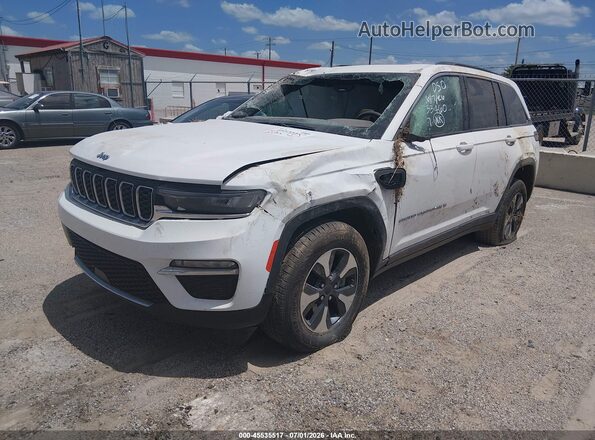 1C4RJYB66RC133460 2024 JEEP GRAND CHEROKEE 4XE White Vista tres cuartos delantera izquierda