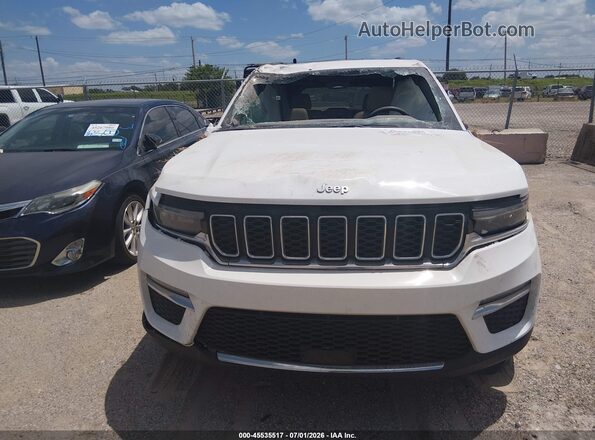 1C4RJYB66RC133460 2024 JEEP GRAND CHEROKEE 4XE White Vista del cuadro de instrumentos