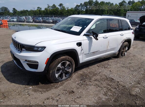 1C4RJYB66RC145947 2024 JEEP GRAND CHEROKEE 4XE White Front left