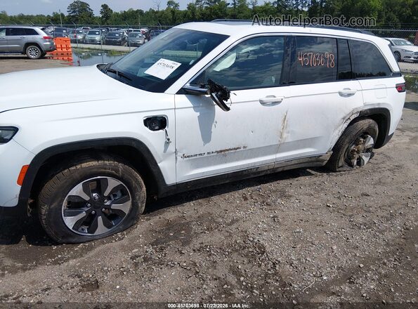 1C4RJYB66RC145947 2024 JEEP GRAND CHEROKEE 4XE White Front view