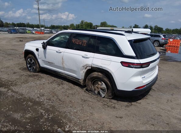 1C4RJYB66RC145947 2024 JEEP GRAND CHEROKEE 4XE White Rear left