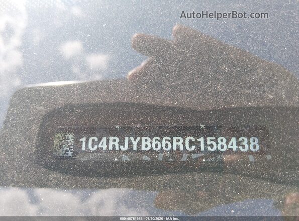 1C4RJYB66RC158438 2024 JEEP GRAND CHEROKEE 4XE Gray Vista del compartimento del motor