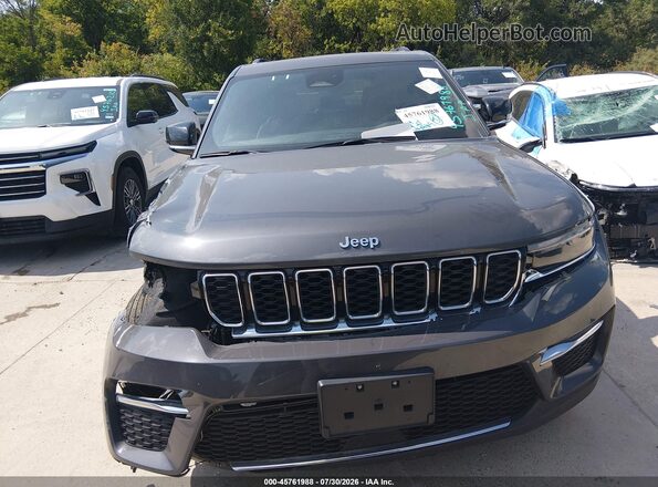 1C4RJYB66RC158438 2024 JEEP GRAND CHEROKEE 4XE Gray Vista del cuadro de instrumentos