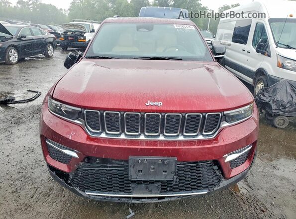 1C4RJYB66RC710889 2024 JEEP GRAND Red Widok z przodu