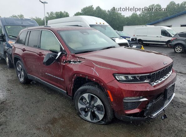 1C4RJYB66RC710889 2024 JEEP GRAND Red Przód prawy