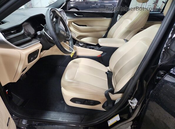 1C4RJYB67P8791711 2023 JEEP GRAND Black წინა სალონის ხედი
