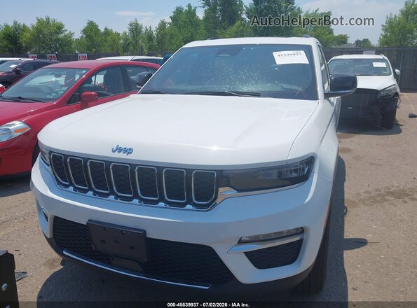 1C4RJYB67RC710982 2024 JEEP GRAND CHEROKEE 4XE White ხელსაწყოთა პანელის ხედი