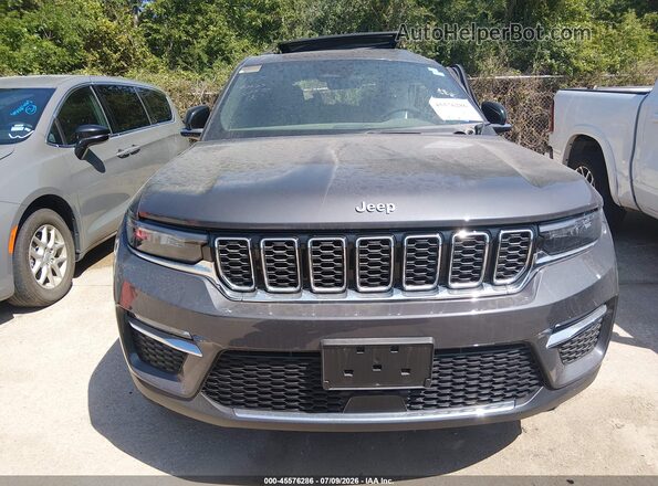 1C4RJYB67S8700431 2025 JEEP GRAND CHEROKEE 4XE Gray ხელსაწყოთა პანელის ხედი