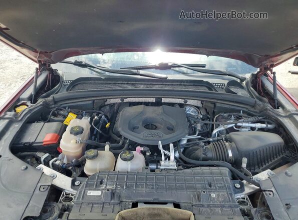1C4RJYB68RC182109 2024 JEEP GRAND Burgundy Vista del compartimento del motor