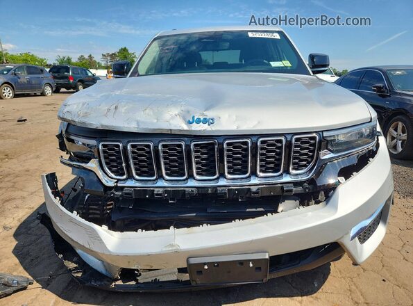 1C4RJYB69PC670837 2023 JEEP GRAND Silver Front view