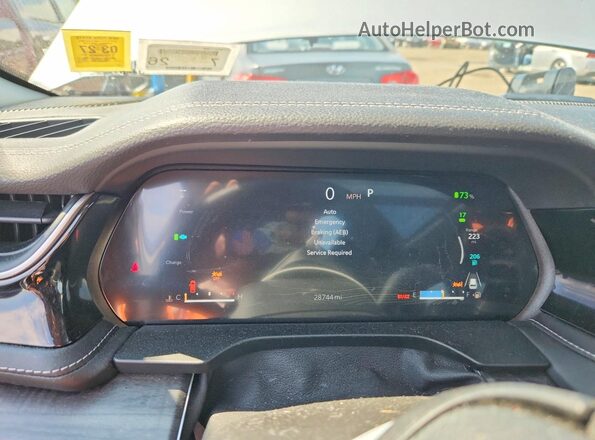 1C4RJYB69PC670837 2023 JEEP GRAND Silver Instrument cluster view
