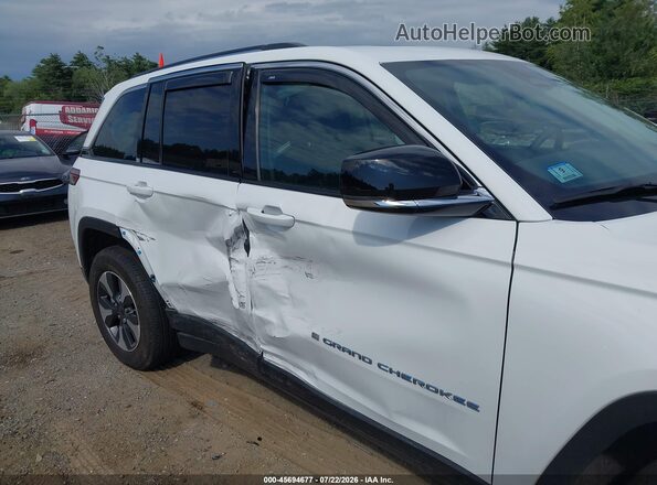 1C4RJYB6XPC665873 2023 JEEP GRAND CHEROKEE 4XE White Вид спереду