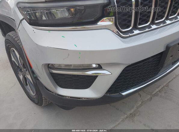 1C4RJYB6XRC116872 2024 JEEP GRAND CHEROKEE 4XE Silver Դիմացի տեսք