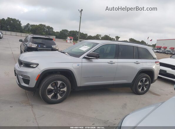 1C4RJYB6XRC116872 2024 JEEP GRAND CHEROKEE 4XE Silver Սալոնի 360 աստիճան տեսք