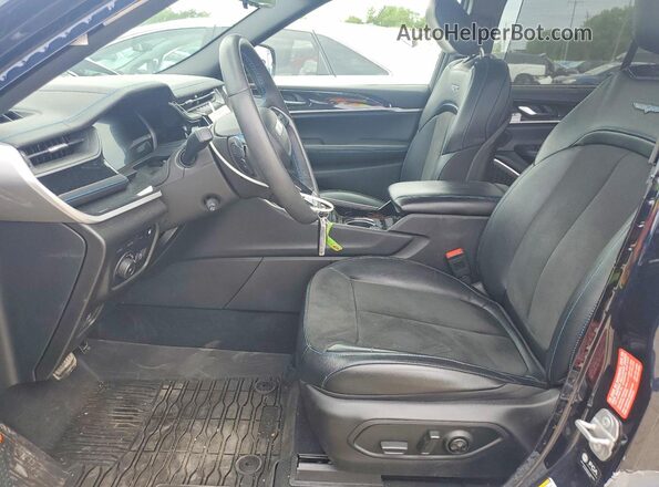 1C4RJYC60N8747321 2022 JEEP GRAND Black Вид салону спереду