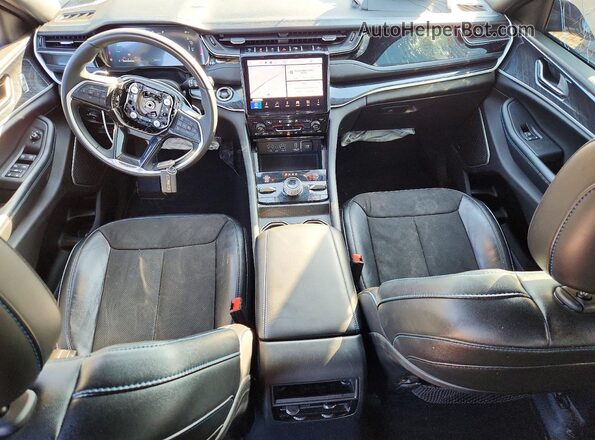 1C4RJYC63R8953660 2024 JEEP GRAND Black Widok deski rozdzielczej