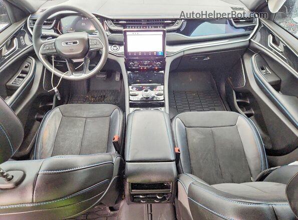 1C4RJYC67N8761670 2022 JEEP GRAND Белый Вид панели приборов