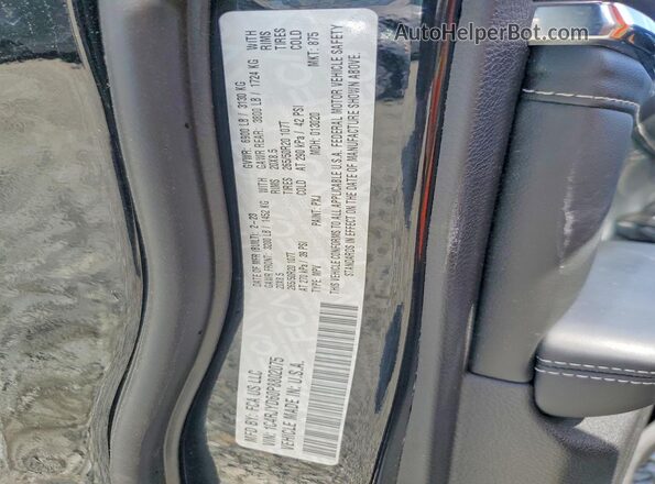 1C4RJYD60P8802075 2023 JEEP GRAND Черный Вид наклейки с VIN-кодом