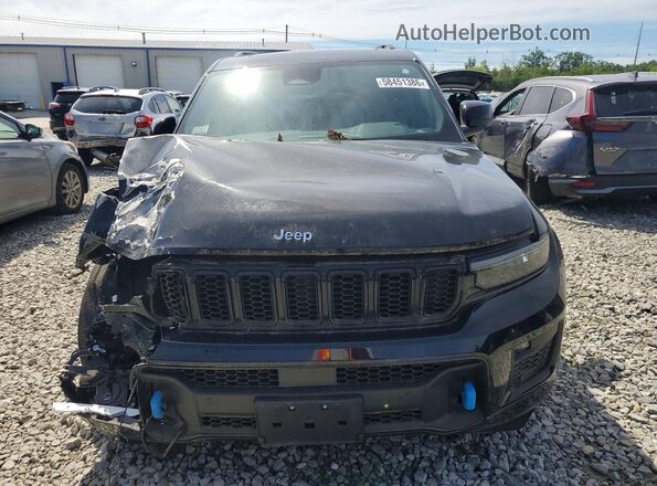 1C4RJYD60P8802075 2023 JEEP GRAND Черный Вид спереди