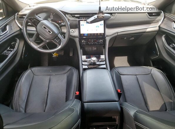 1C4RJYD60P8802075 2023 JEEP GRAND Черный Вид панели приборов