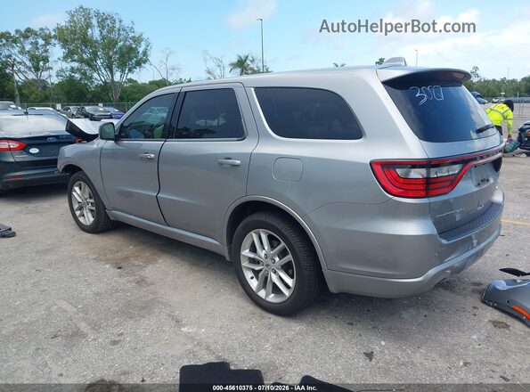 1C4SDHCT0MC803087 2021 DODGE DURANGO Gray Trasero izquierdo