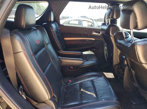 1C4SDHCT1GC415936 2016 DODGE DURANGO Черный Вид задней части салона