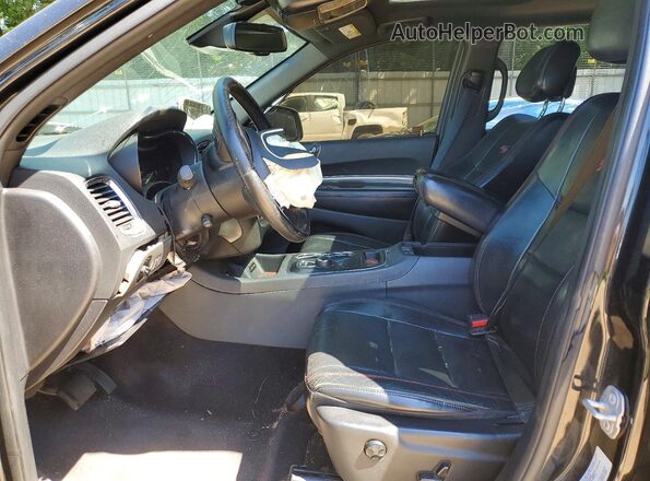 1C4SDHCT1GC415936 2016 DODGE DURANGO Черный Вид салона спереди