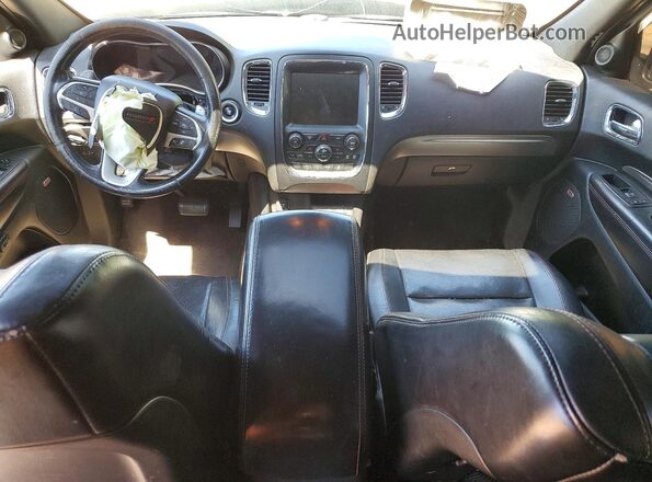 1C4SDHCT1GC415936 2016 DODGE DURANGO Черный Вид панели приборов
