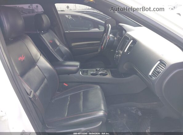 1C4SDHCT1HC936561 2017 DODGE DURANGO White Вид салону спереду
