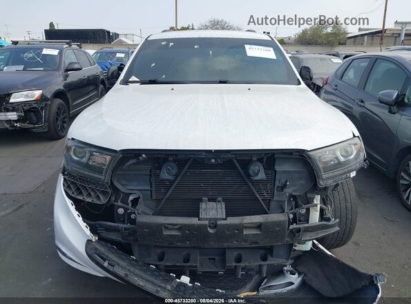 1C4SDHCT1HC936561 2017 DODGE DURANGO White Вид щитка приладів