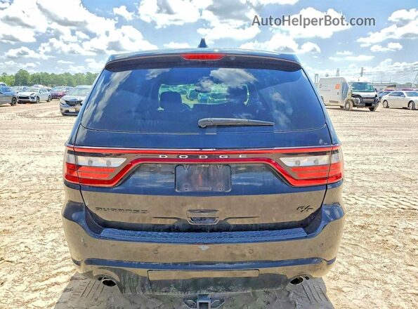 1C4SDHCT2KC820647 2019 DODGE DURANGO Black Вид ззаду