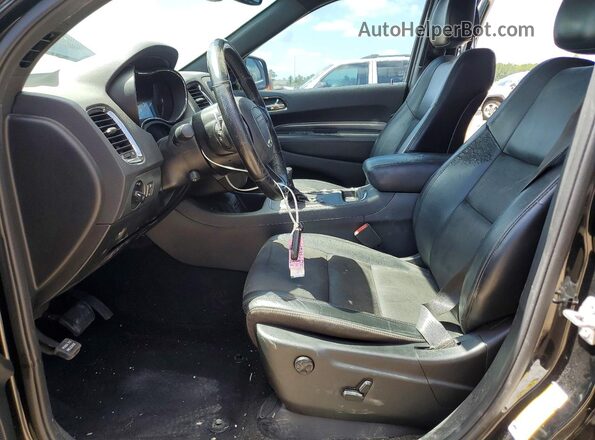 1C4SDHCT2KC820647 2019 DODGE DURANGO Black Вид салону спереду