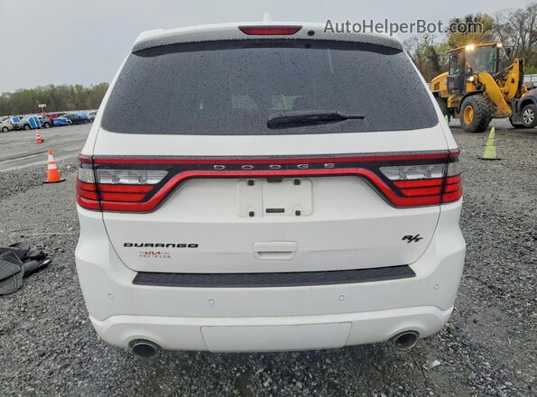 1C4SDHCT2LC410805 2020 DODGE DURANGO White Вид ззаду