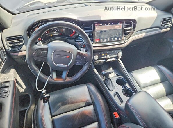 1C4SDHCT2PC676752 2023 DODGE DURANGO Черный Вид панели приборов