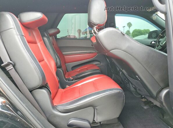 1C4SDHCT3NC187161 2022 DODGE DURANGO Black Rear interior view