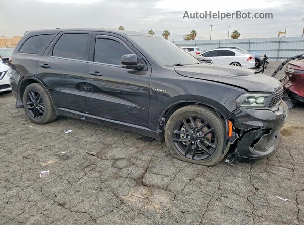 1C4SDHCT3NC187161 2022 DODGE DURANGO Black Front right