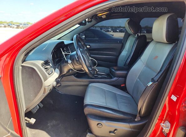 1C4SDHCT4NC101596 2022 DODGE DURANGO Red წინა სალონის ხედი