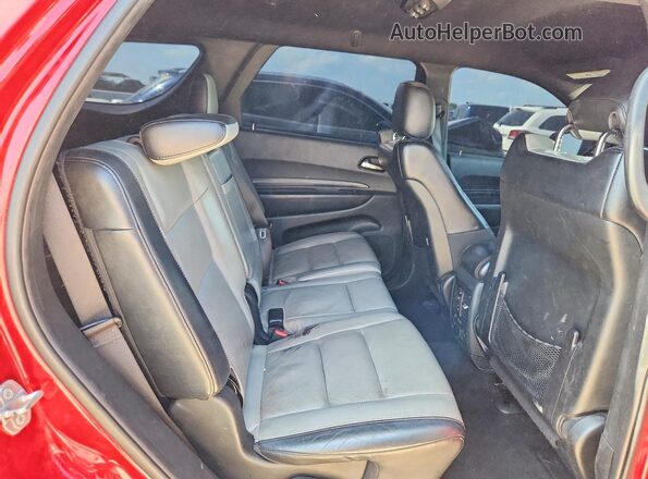1C4SDHCT4NC101596 2022 DODGE DURANGO Red უკანა სალონის ხედი
